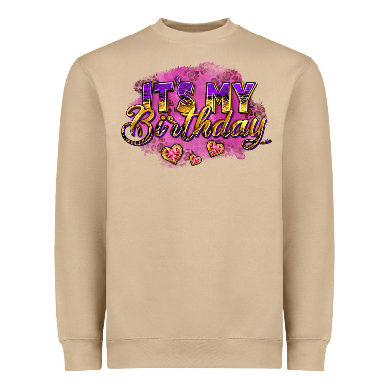 It's My Birthday Heavyweight Sweatshirt by AdoDesignShop | Teevron