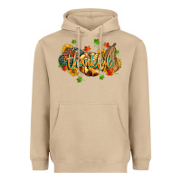 Mushroom thankful pumpkins Heavyweight Hoodie - MaliasSmallBusiness