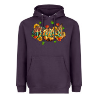 Plum thankful pumpkins Heavyweight Hoodie - MaliasSmallBusiness