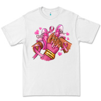 White Breast Cancer afro girl sneakers Premium Tee - RanaPortraitStore