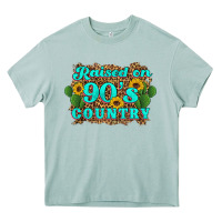 Raised 90's Country Cactus Sunflower's Heavy Core Tee | Teevron