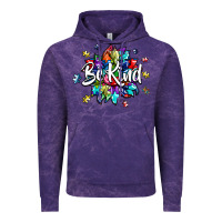 Cloud Purple be kind2 Vintage Hoodie - SublimationCraftShop