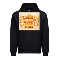 Fall Breeze Crunchy Leaves Urban Hoodie | Teevron