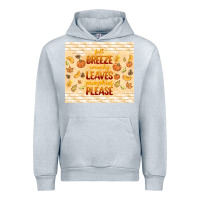 Heather Grey fall breeze crunchy leaves Urban Hoodie - TumblerDesignByShophia