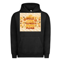 Pigment Black fall breeze crunchy leaves Urban Hoodie - TumblerDesignByShophia