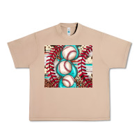Burro baseball leopard cowhide turquoise Urban Heavy Tee - JahusDesignShop