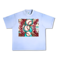 Grape Ice baseball leopard cowhide turquoise Urban Heavy Tee - JahusDesignShop