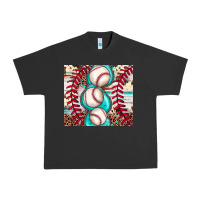 Pigment Black baseball leopard cowhide turquoise Urban Heavy Tee - JahusDesignShop