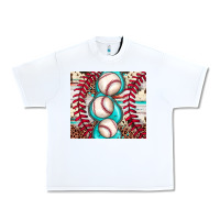 White baseball leopard cowhide turquoise Urban Heavy Tee - JahusDesignShop