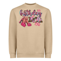 Mushroom birthday diva Heavyweight Sweatshirt - AdoDesignShop