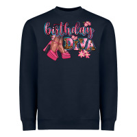 Navy birthday diva Heavyweight Sweatshirt - AdoDesignShop