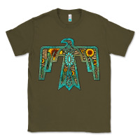 Army Green thunderbird Classic Tee - JahusDesignShop