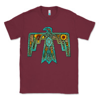Burgundy thunderbird Classic Tee - JahusDesignShop