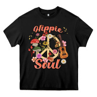 Black hippie soul Heavy Core Tee - MaliasSmallBusiness