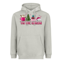 Moon Dust tis the season pink christmas Heavyweight Hoodie - MaliasSmallBusiness