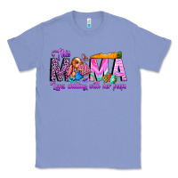 Colony Blue This Mama is chilling with her Classic Tee - CowhideDigitalArt