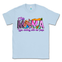 Dusty Blue This Mama is chilling with her Classic Tee - CowhideDigitalArt