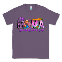 Lavender This Mama is chilling with her Classic Tee - CowhideDigitalArt