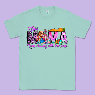 This Mama Is Chilling With Her Classic Tee Designed By Cowhidedigitalart