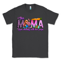 Smoke This Mama is chilling with her Classic Tee - CowhideDigitalArt