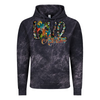 Cloud Black love autism Vintage Hoodie - SublimationCraftShop