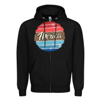 Black leopard merica Zipper Hoodie - MaliasSmallBusiness