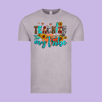 Teaching My Tribe Vintage Tee Designed By Adodesignshop