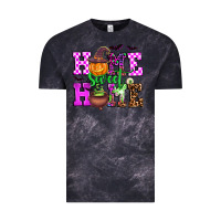 Cloud Black halloween home sweet home Vintage Tee - AdoDesignShop