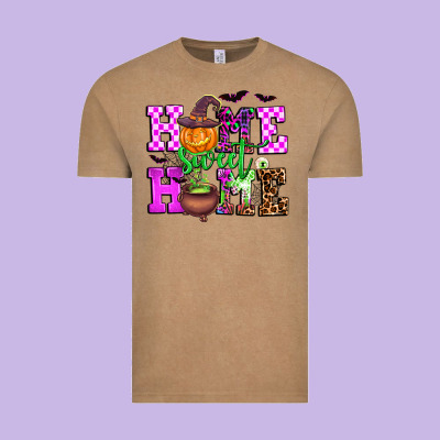 Halloween Home Sweet Home Vintage Tee Designed By Adodesignshop