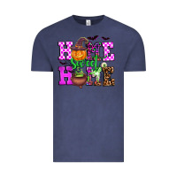 Vintage Denim halloween home sweet home Vintage Tee - AdoDesignShop
