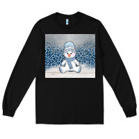 Black winter snowman Long Sleeve Tee - AdoDesignShop