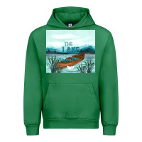 Emerald the lake is my happy place Urban Hoodie - TumblerDesignByShophia