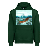 Forest Green the lake is my happy place Urban Hoodie - TumblerDesignByShophia