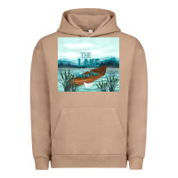 Pigment Burro the lake is my happy place Urban Hoodie - TumblerDesignByShophia