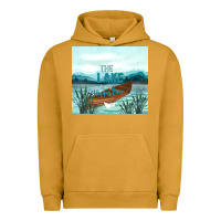 Pigment Peanut Butter the lake is my happy place Urban Hoodie - TumblerDesignByShophia