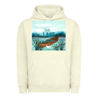 Pigment Pistachio the lake is my happy place Urban Hoodie - TumblerDesignByShophia