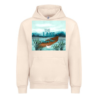 Sandshell the lake is my happy place Urban Hoodie - TumblerDesignByShophia