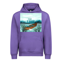 Tulip the lake is my happy place Urban Hoodie - TumblerDesignByShophia
