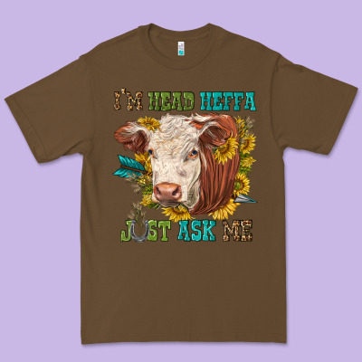 Im Head Heffa Just Ask Me Premium Tee Designed By Texasbilliewilder