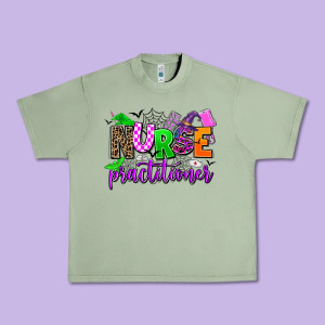 Nurse Practitioner Urban Heavy Tee Designed By Adodesignshop