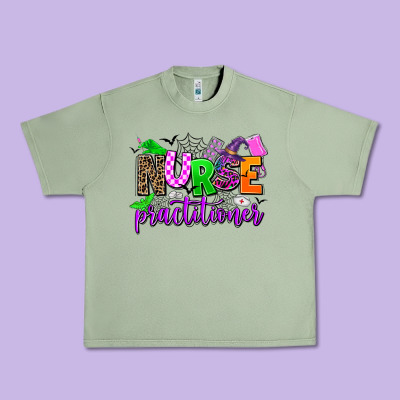 Nurse Practitioner Urban Heavy Tee Designed By Adodesignshop