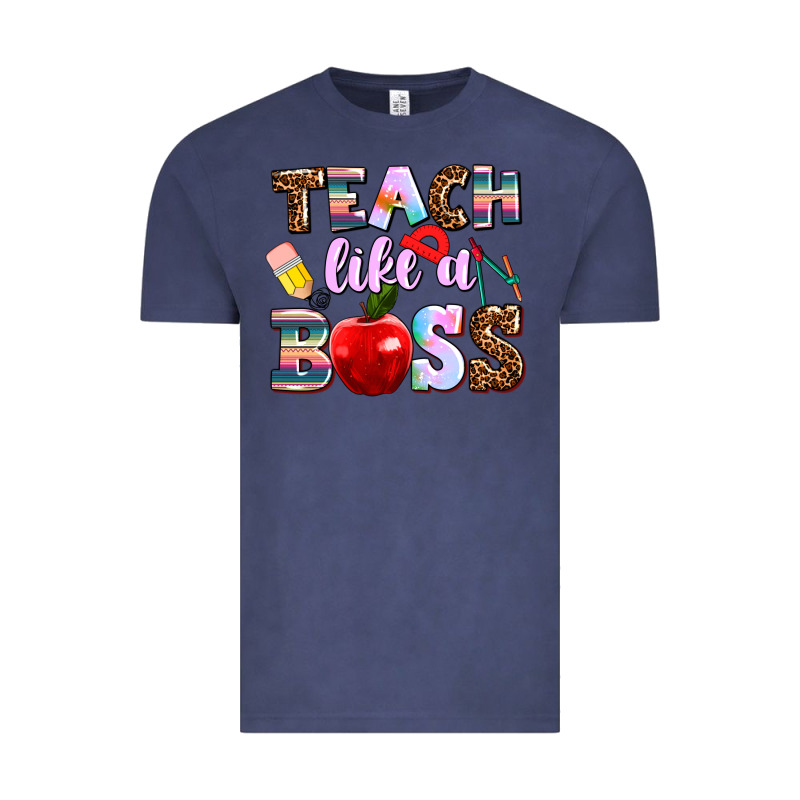 Teach Like A Boss Vintage Tee by AdoDesignShop | Teevron