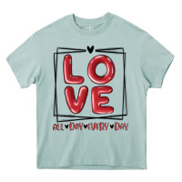 Arona love all day every day Heavy Core Tee - MaliasSmallBusiness