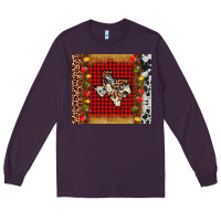 Plum texas christmas tumbler Long Sleeve Tee - AdoDesignShop