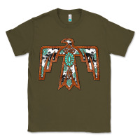 Army Green thunderbird Classic Tee - JahusDesignShop