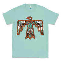 Seafoam thunderbird Classic Tee - JahusDesignShop