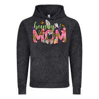 Vintage Black Bunny Mom Easter Day Vintage Hoodie - Neo Western