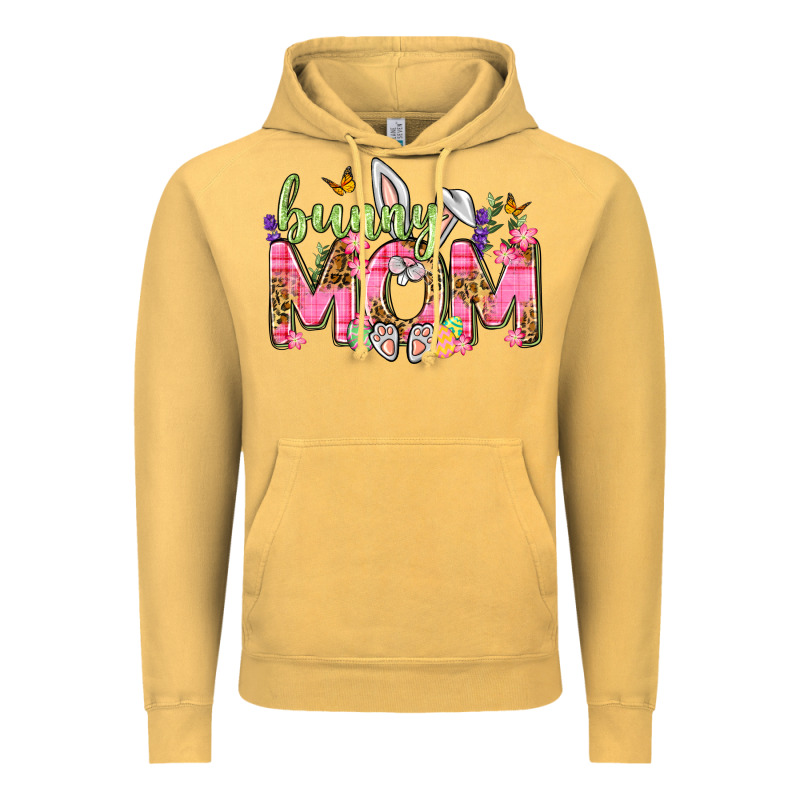 Bunny Mom Easter Day Vintage Hoodie by Neo Western | Teevron