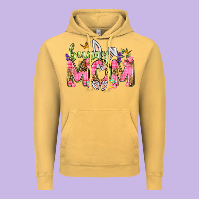 Bunny Mom Easter Day Vintage Hoodie Designed By Neo Western