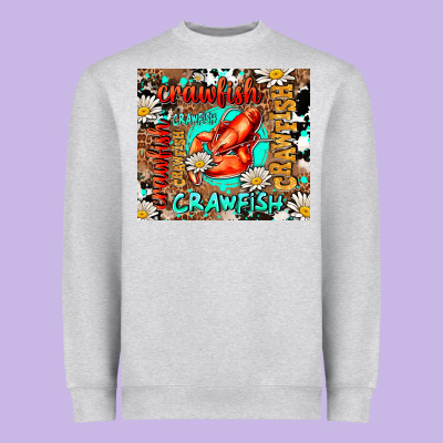Western Crawfish Heavyweight Sweatshirt Designed By Adodesignshop